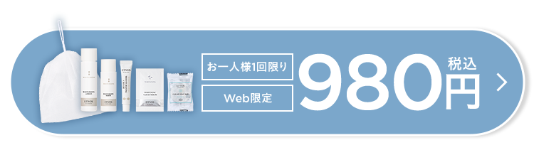 お一人様1回限り Web限定 980円税込