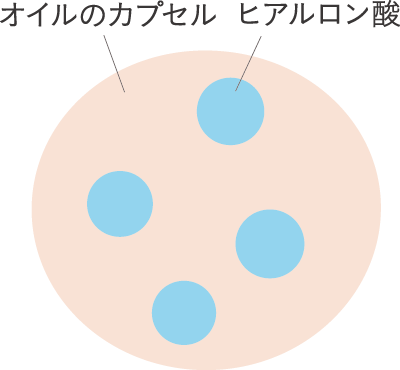 オイルのカプセル図